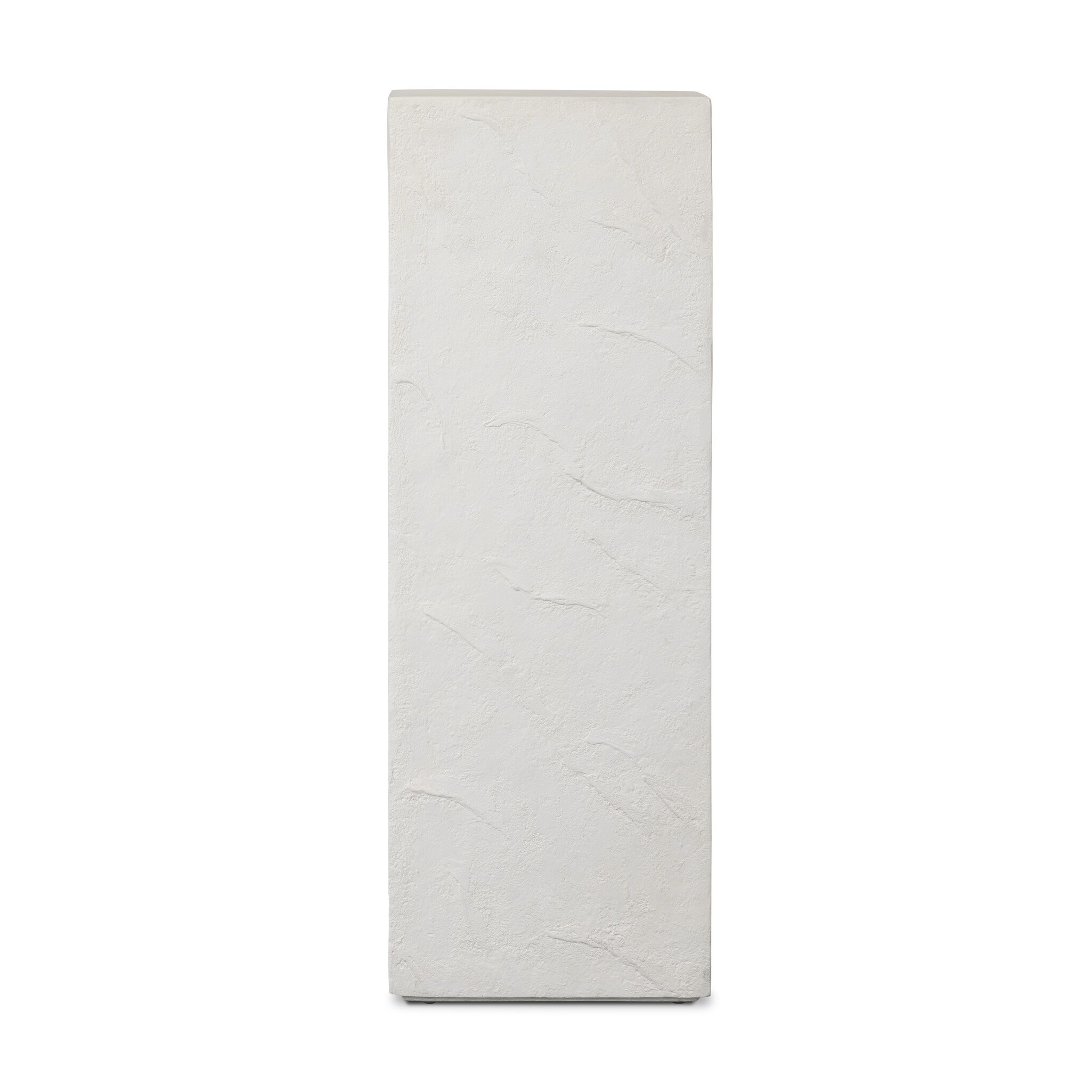 Corian Outdoor Pedestal - Plaster Molded Concrete - Image 2