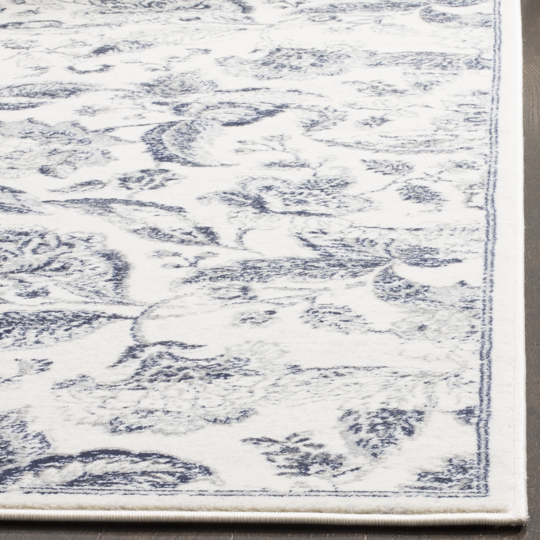 Arlo Home Woven Area Rug, CNG622C, Cream/Light Grey,  5' 1" X 7' 6" - Image 2