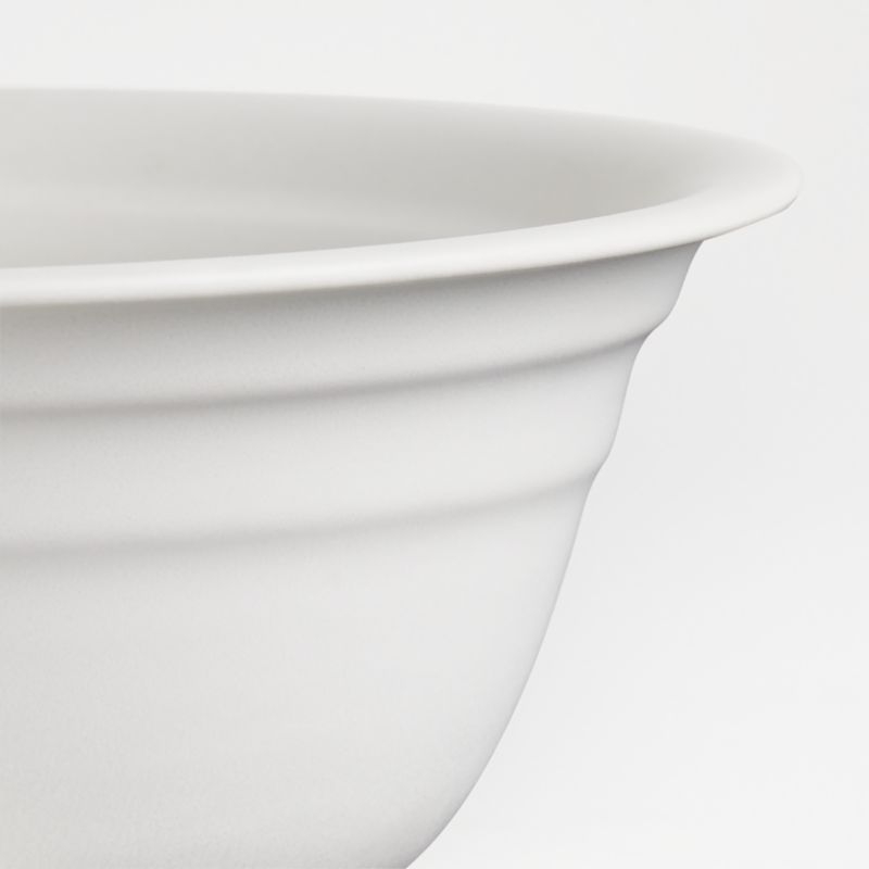 Jamesware White Stoneware Serving Bowl - Image 6