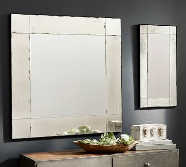 Tribeca Antiqued Mirror - Small, 16" x 30" - Image 2