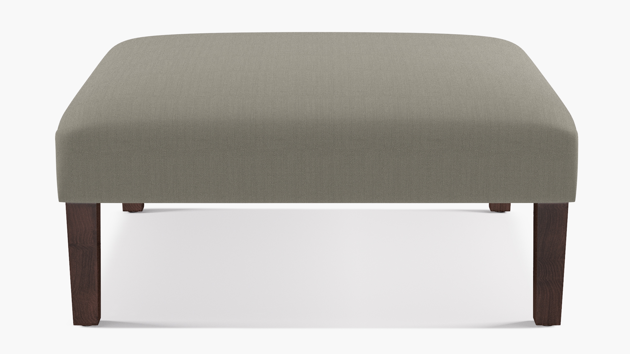 Cocktail Ottoman | Putty Linen - Image 0