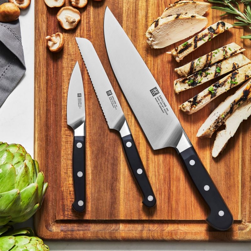 ZWILLING Pro 3-Piece Starter Knife Set - Image 1
