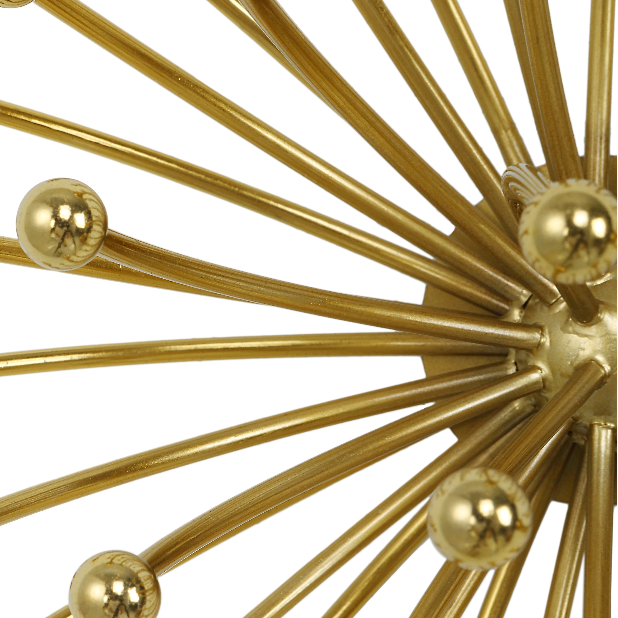 Aga Gold Metal Wall Decor Set/3 - Image 5