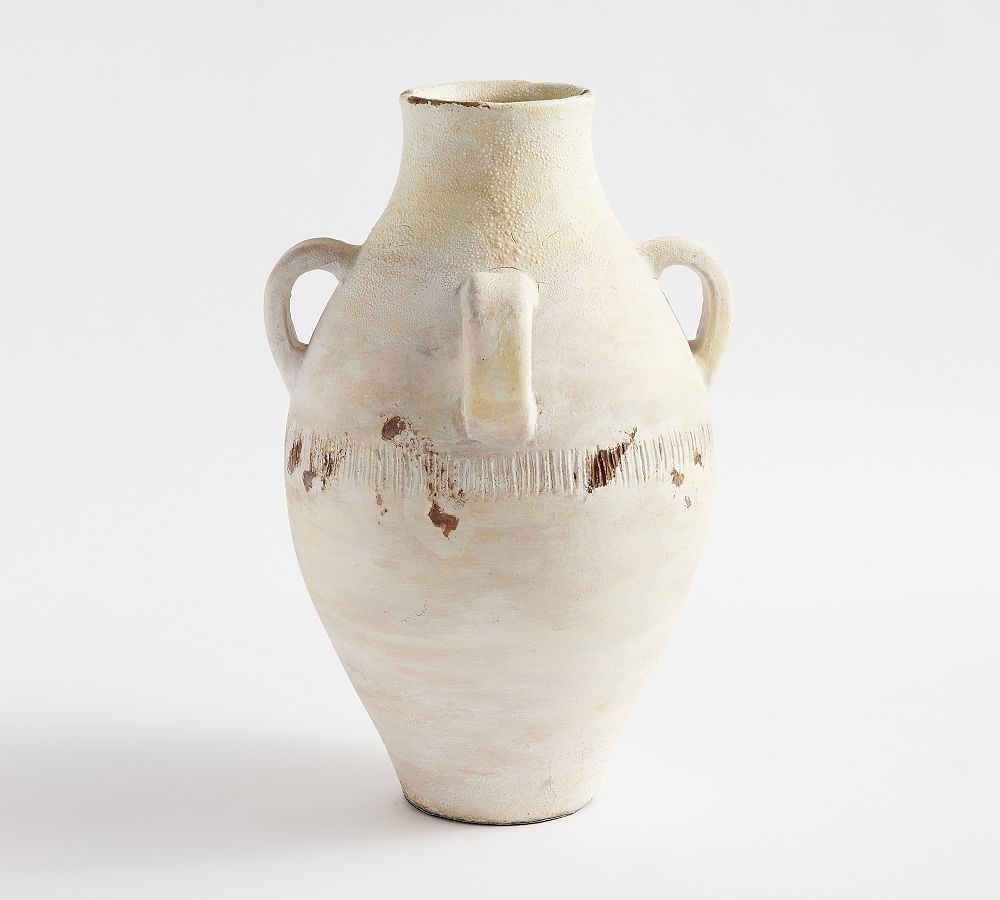 Artisan Vase, Small Jug, White - Image 0