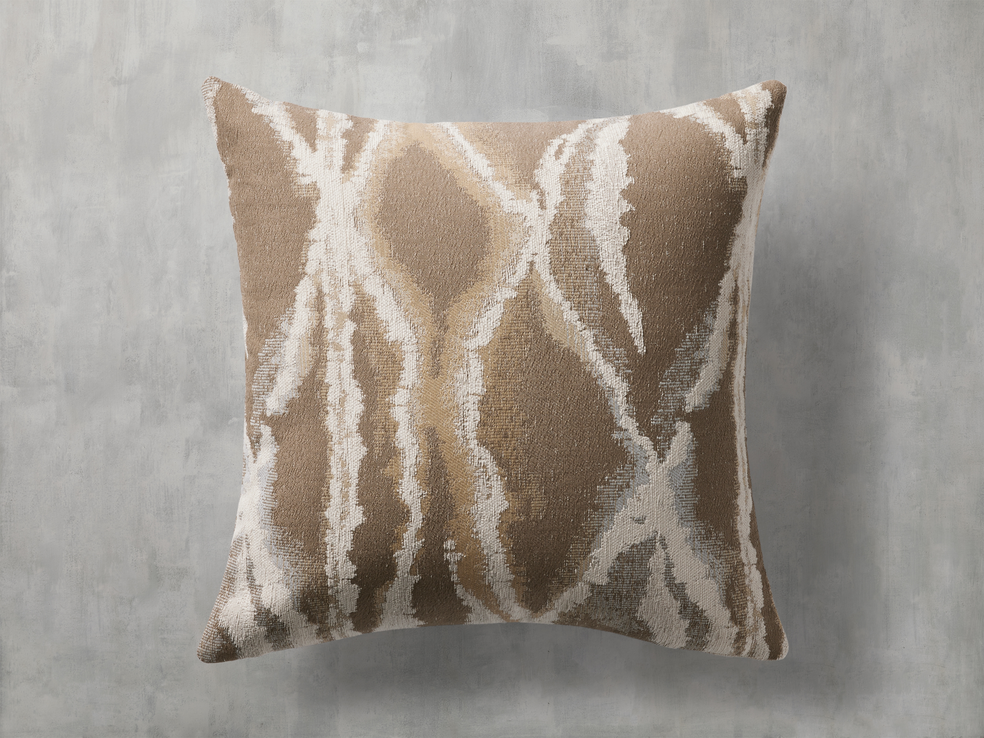 Riah Outdoor Pillow in Cotton Brown  Dune - Image 0