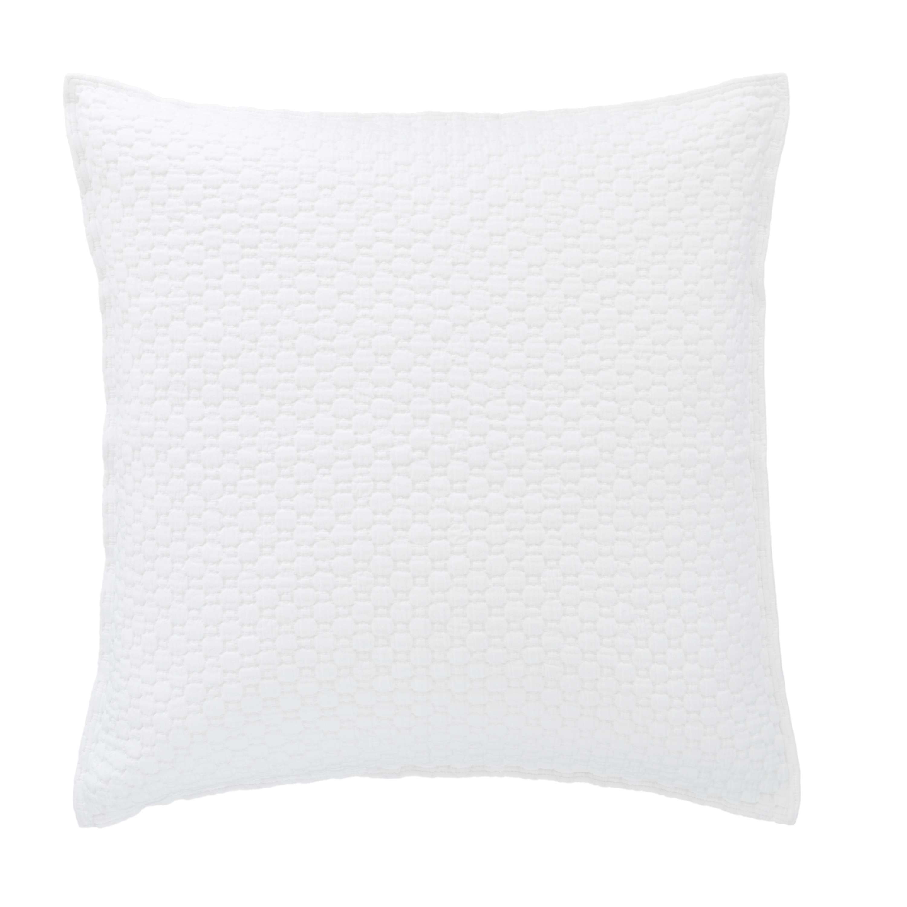 Lodi White Matelasse Sham - Image 1