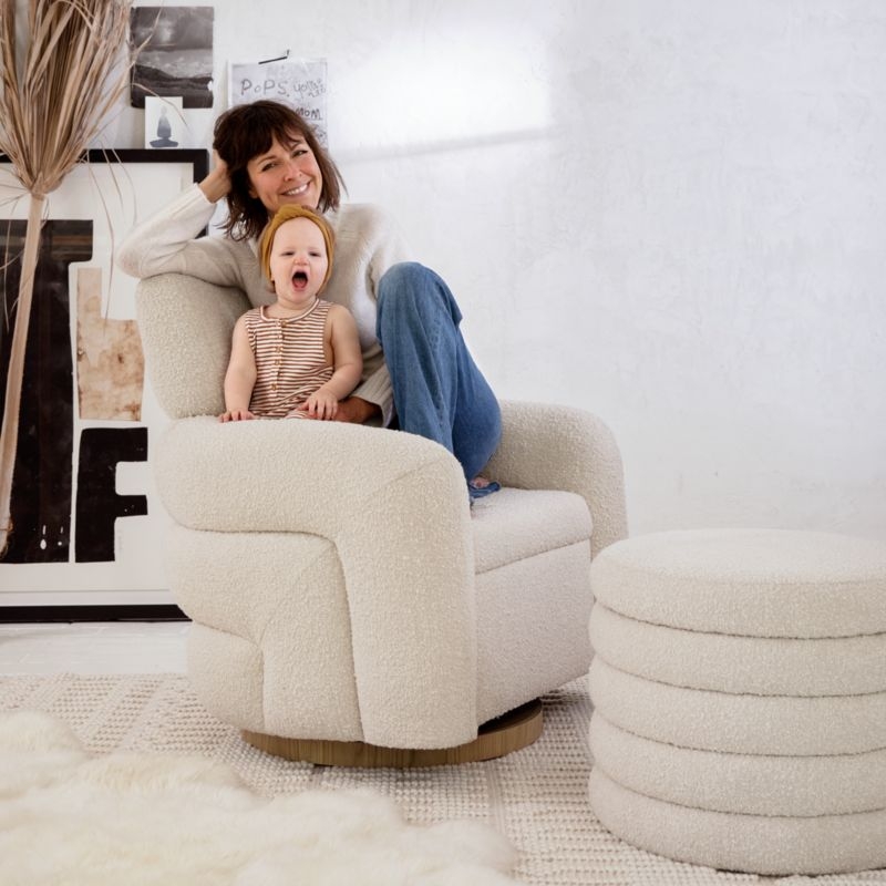 Snoozer Cream Storage Ottoman - Image 8