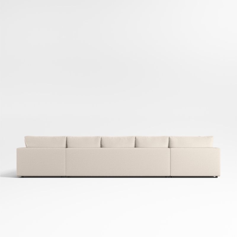Gather Deep 4-Piece L-Shaped Sectional Sofa with Chaise Lounge - Image 3