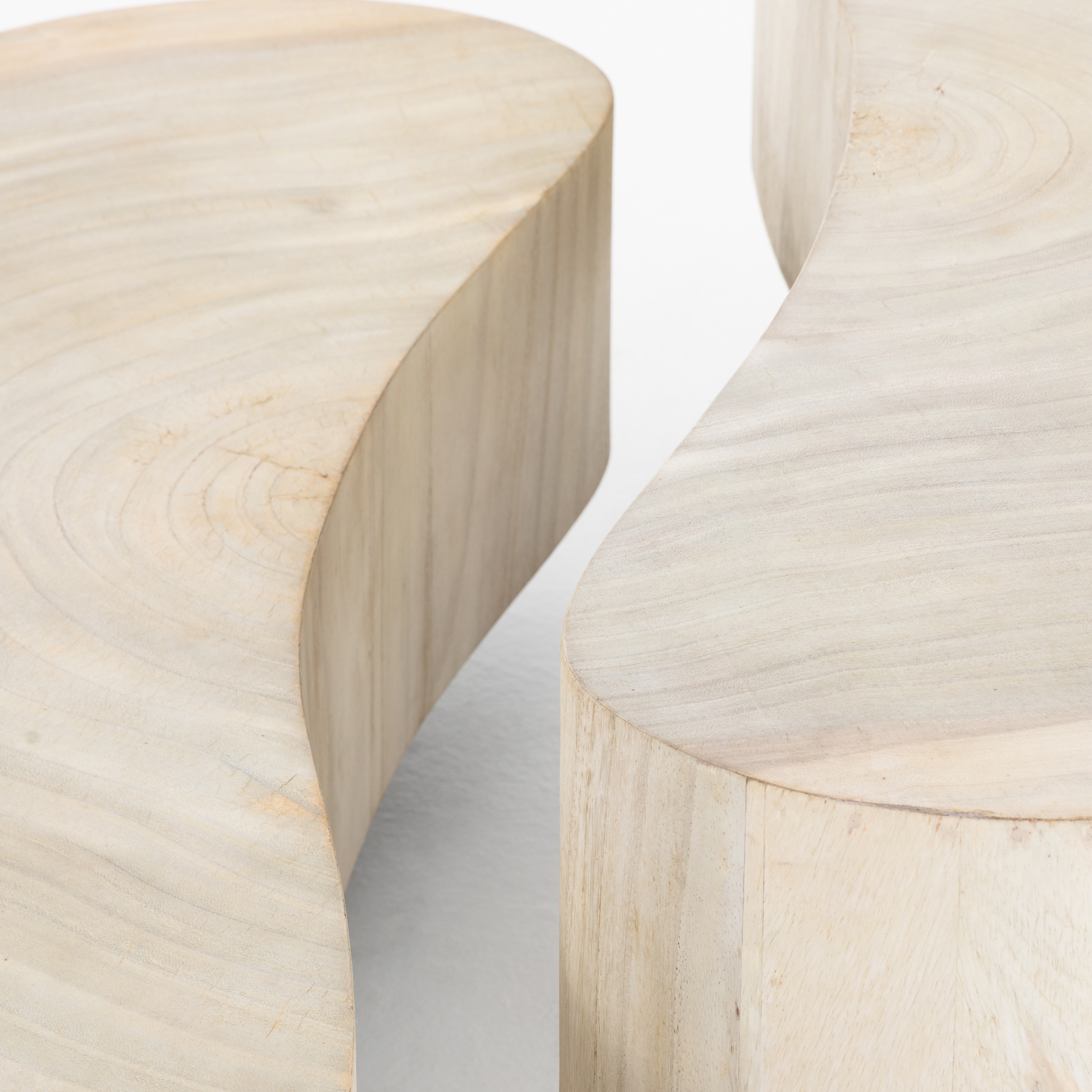 Avett Coffee Table-Bleached Guanacaste - Image 10