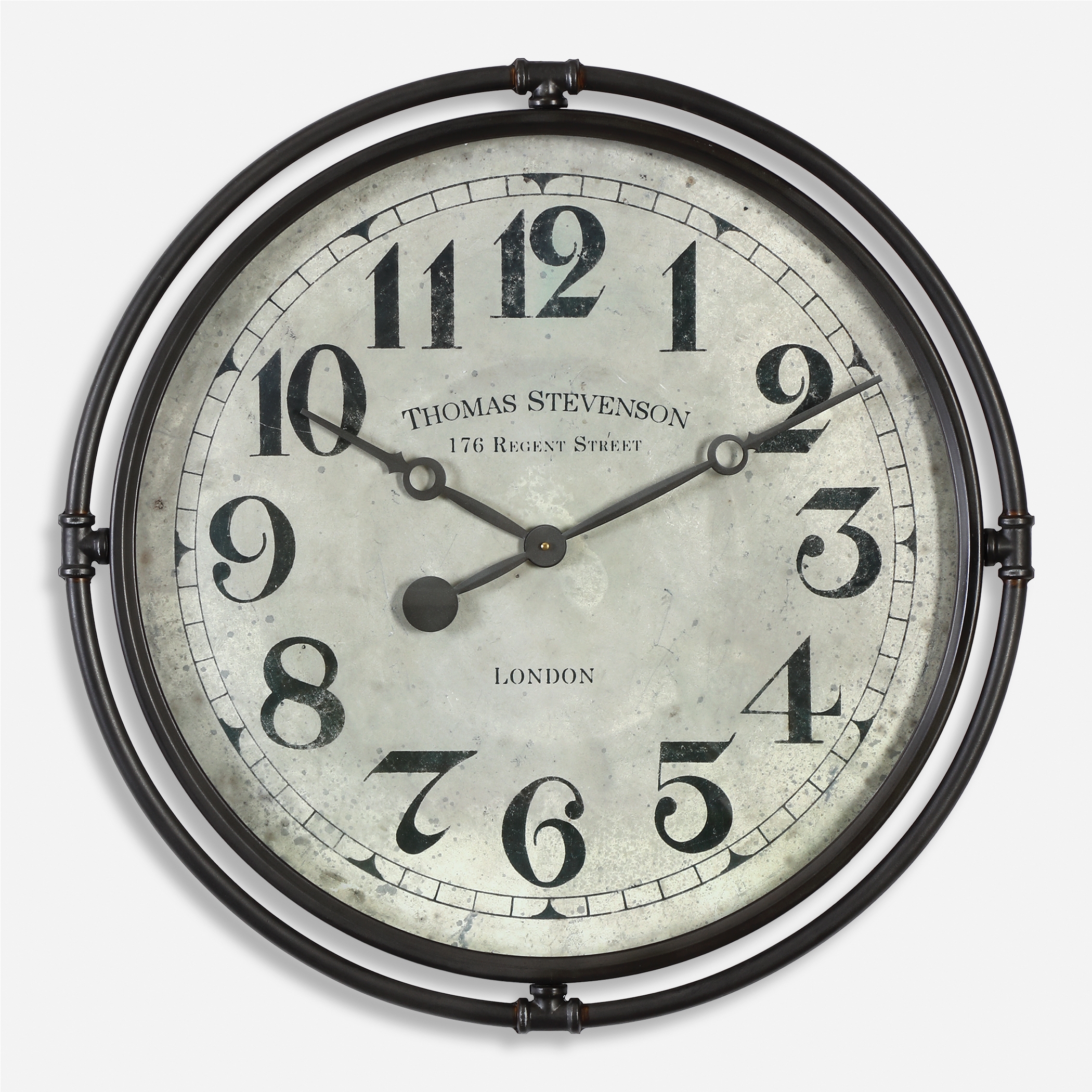 Nakul Industrial Wall Clock - Image 0