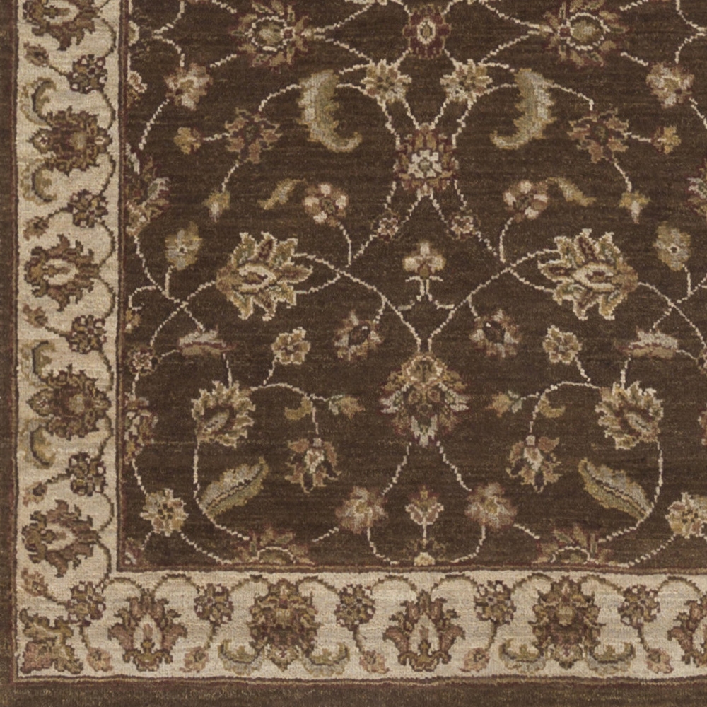 Bursa Brown Indoor 2' x 3' Handmade Rug - Image 1
