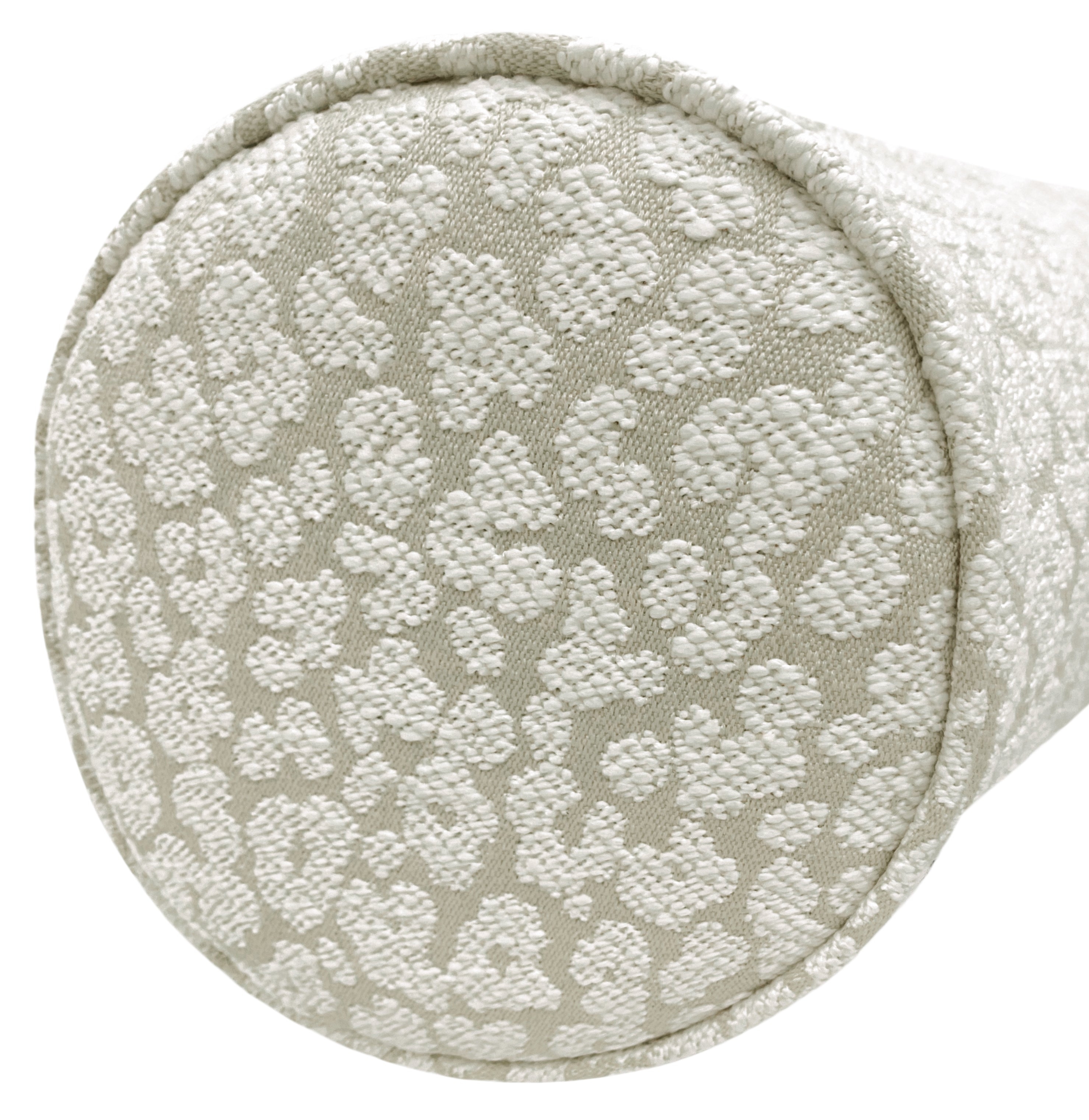 THE BOLSTER :: LEOPARD CHENILLE // STONE - TWIN XL // 9" X 30" - Image 1