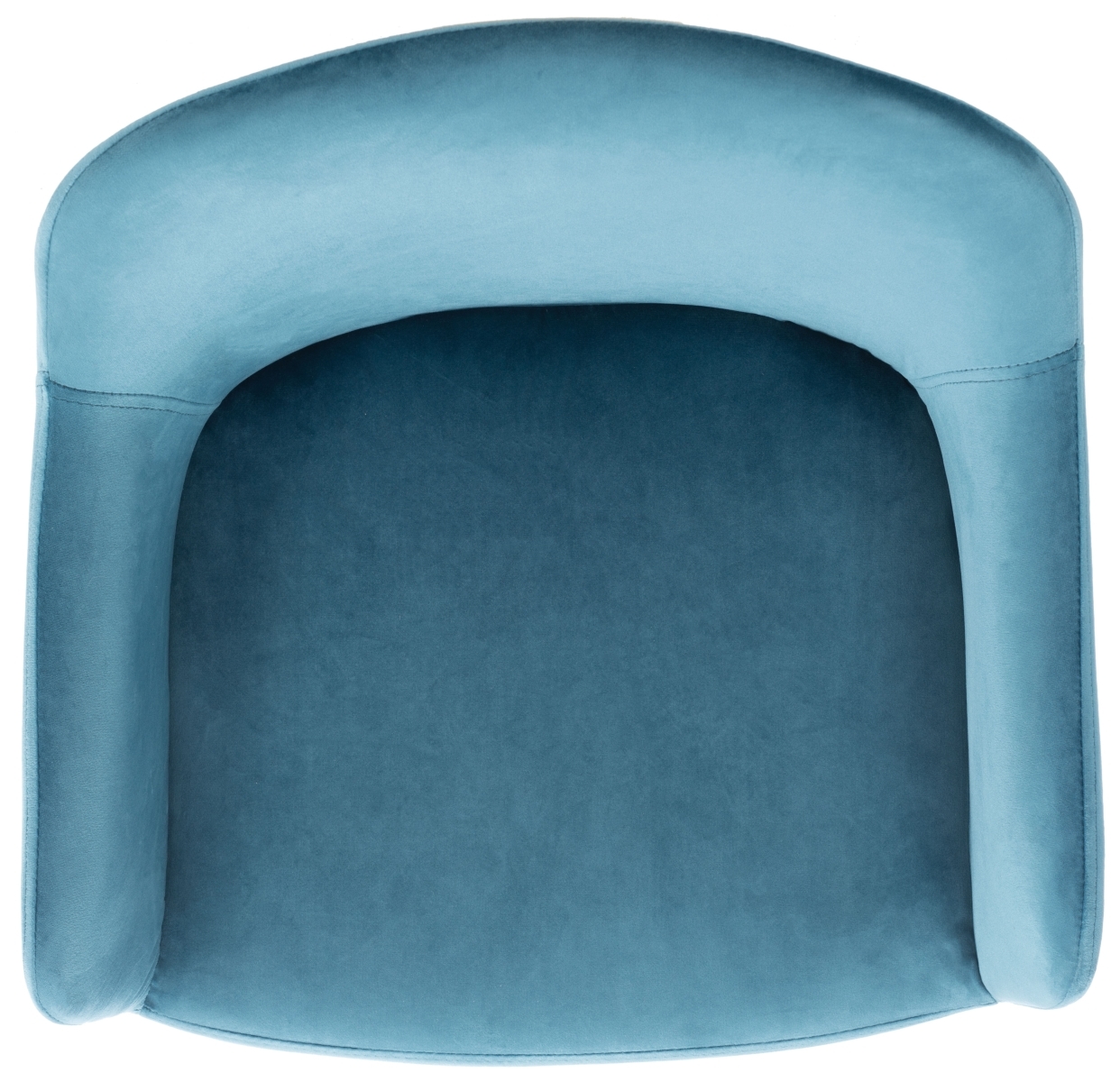 Cataleya Counter Stool - Denim Blue / Black - Safavieh - Image 4
