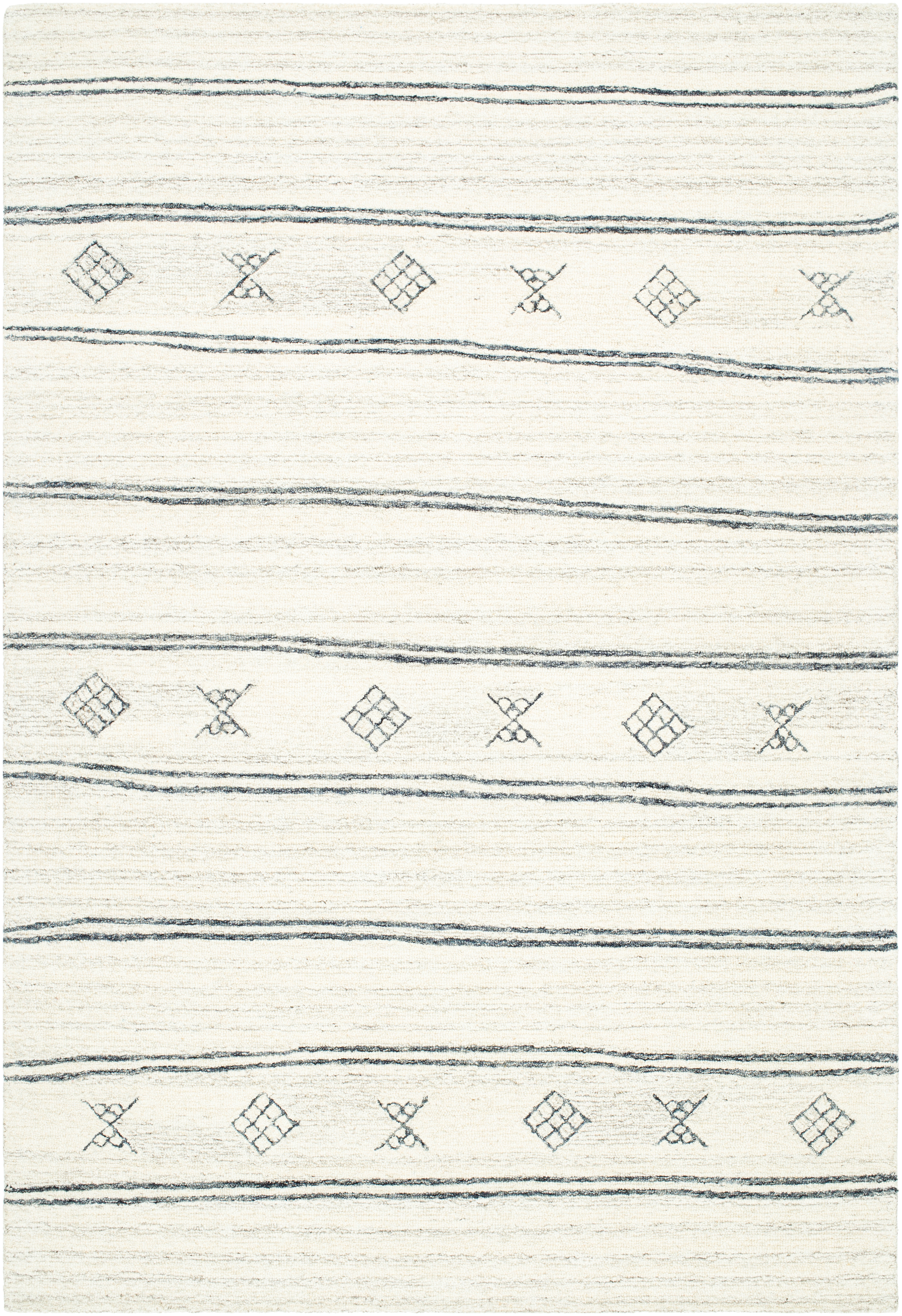 Granada Beige Indoor 8' x 10' Handmade Rug - Image 0