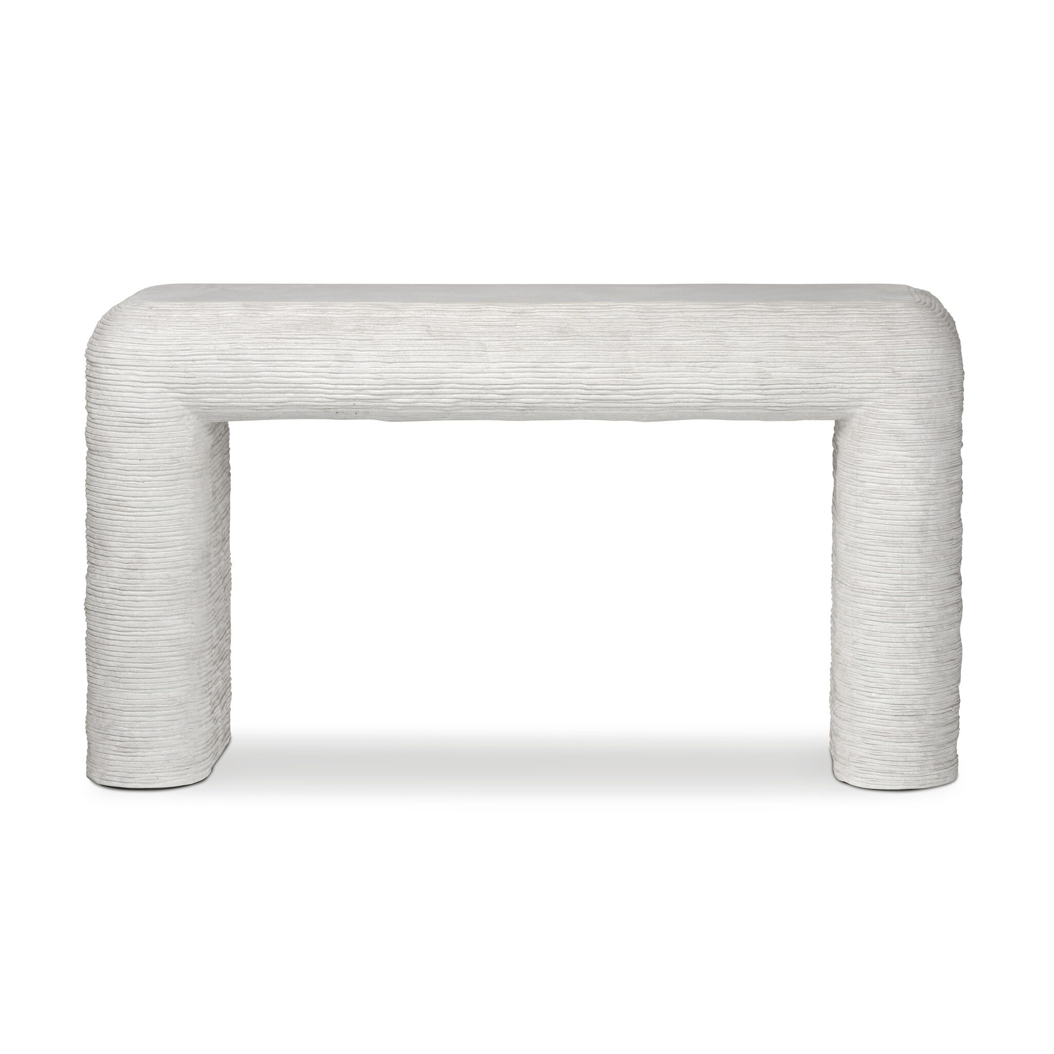 Cirri Console Table - Smooth Lunar Concrete - Image 0
