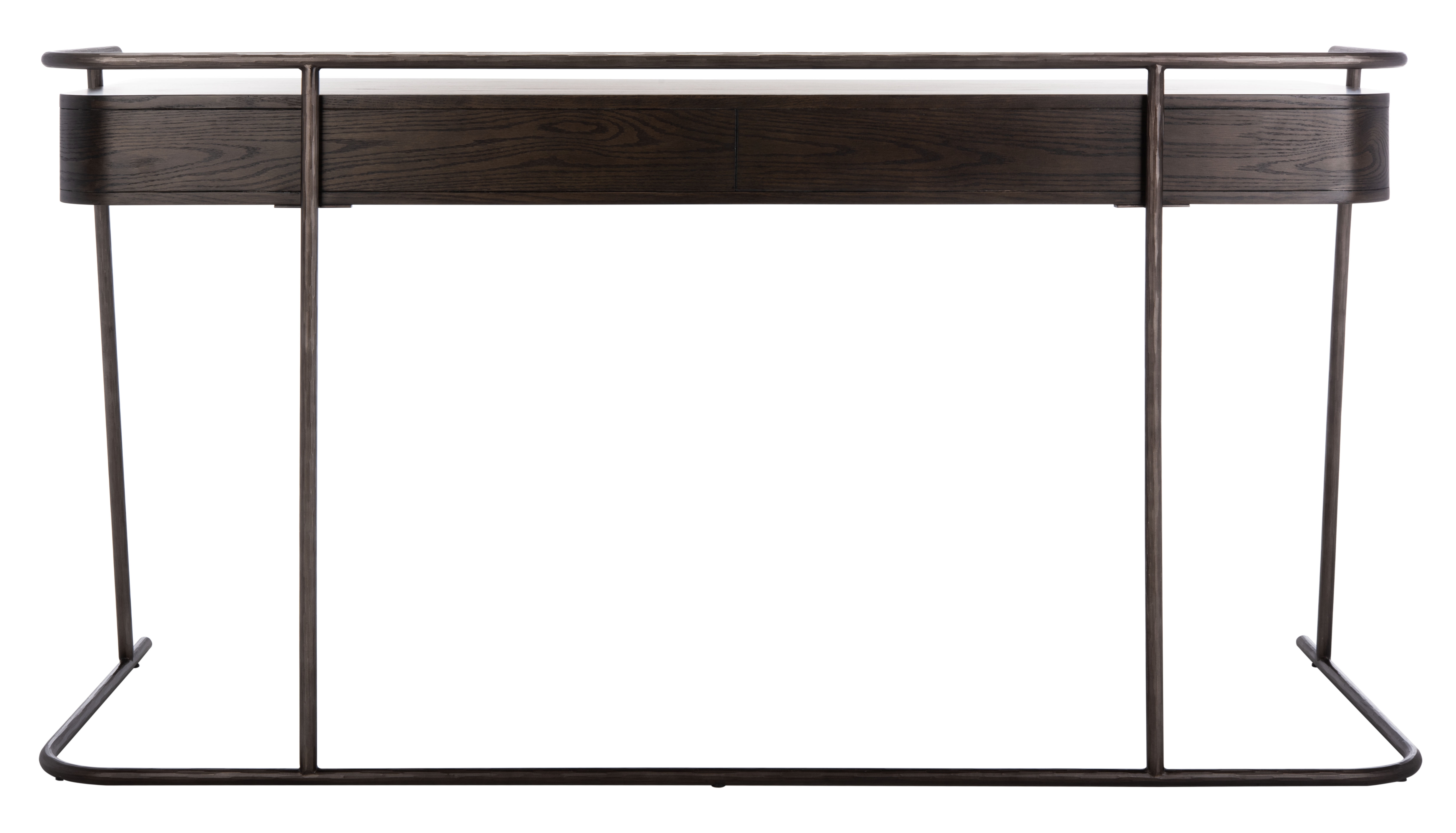 Ferrell Modern Wood Desk - Dark Walnut  - Arlo Home - Image 3