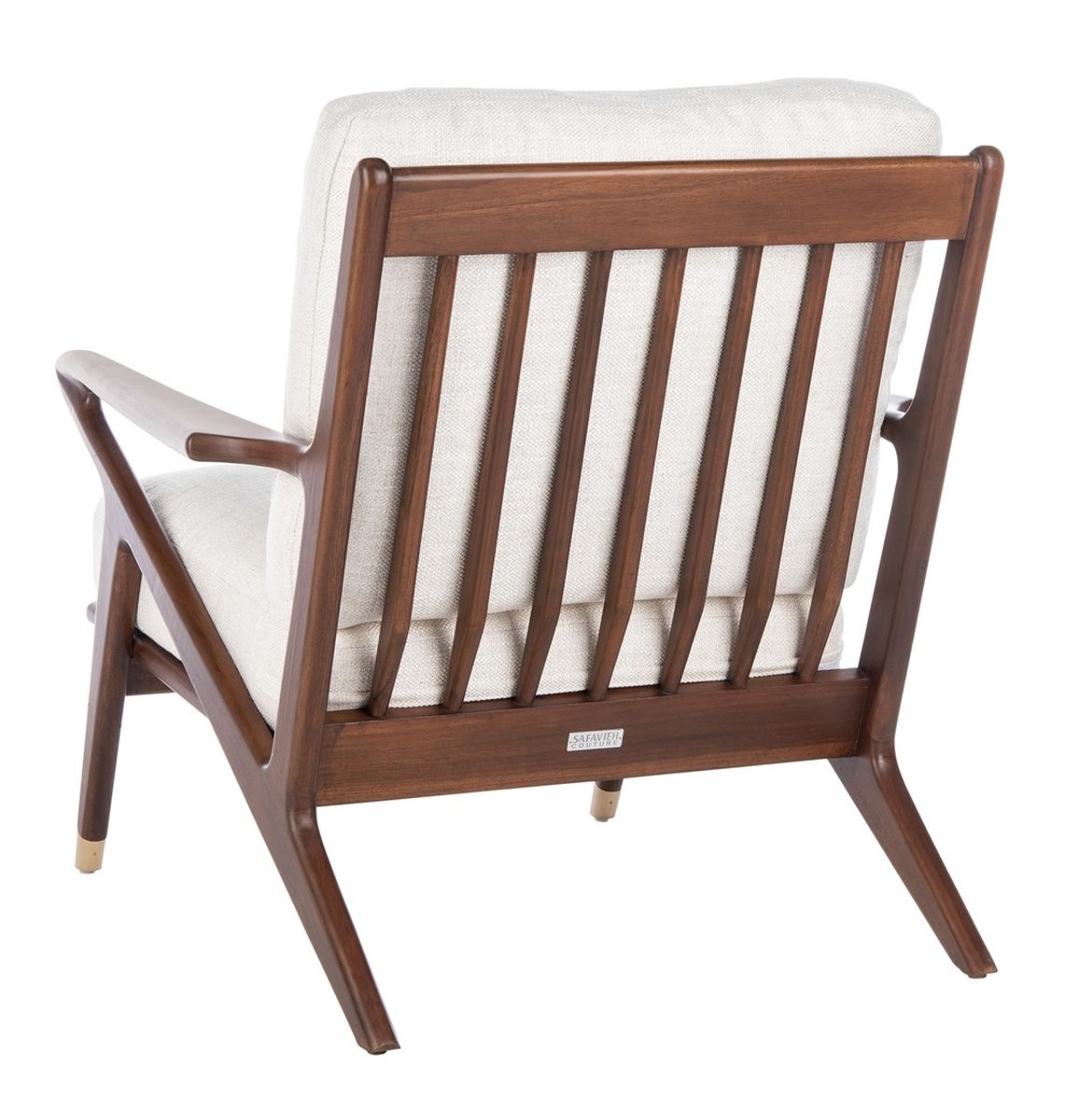 Killian Mid Century Accent Chair - Cream - Safavieh - Image 5