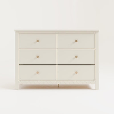 Sasha 6 Drawer Double Dresser - Image 1