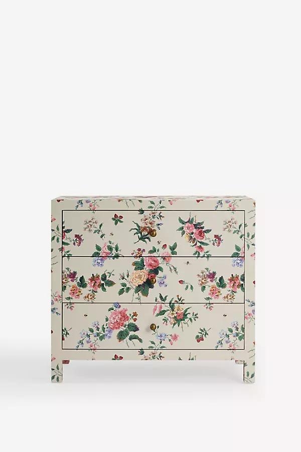 Hale Canvas Three-Drawer Dresser - Image 0