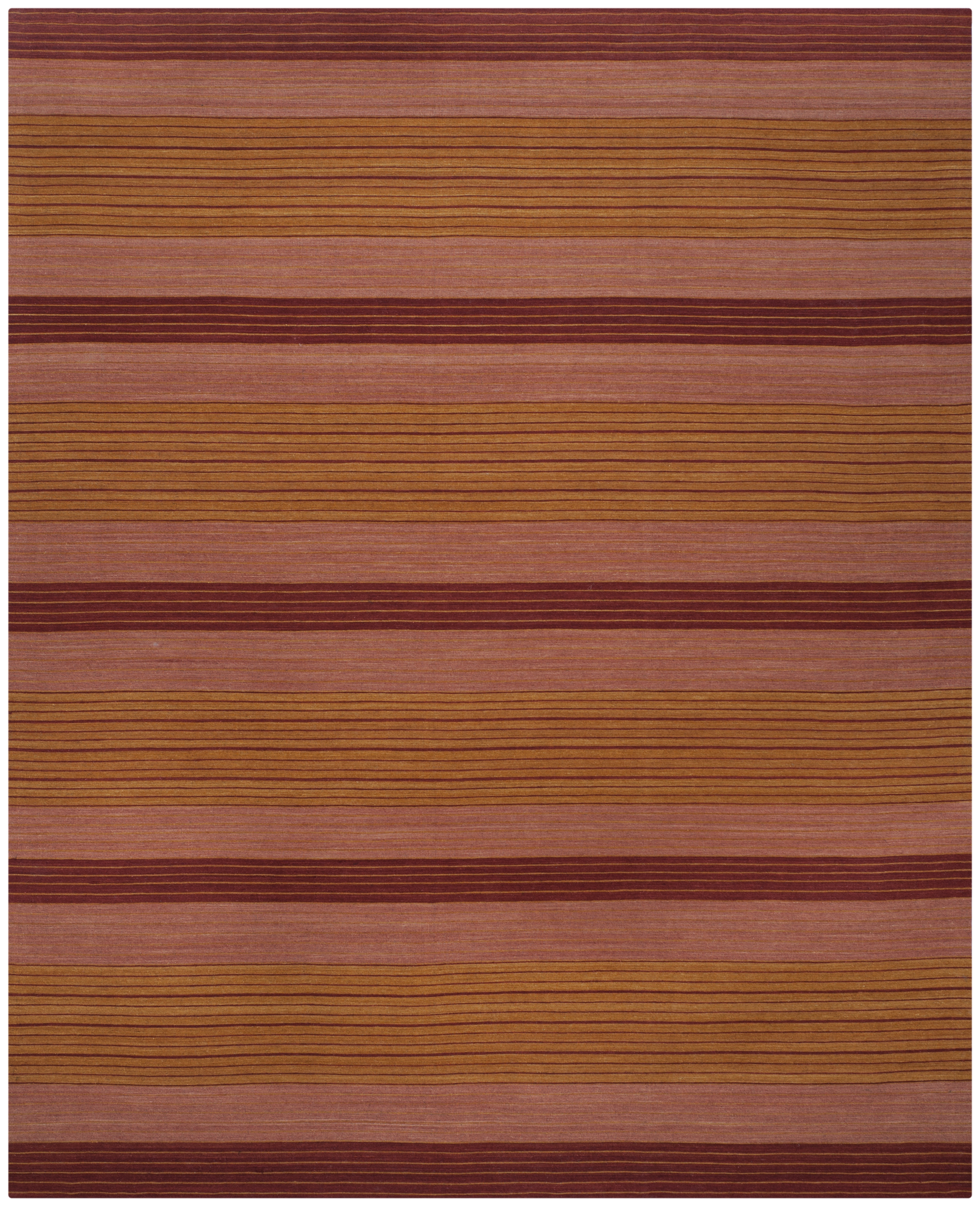 Arlo Home Hand Loomed Area Rug, MRB285A, Rust,  6' X 9' - Image 0
