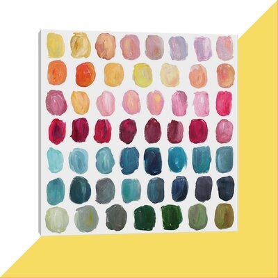 William 'Color Palette' Canvas Art - Image 0