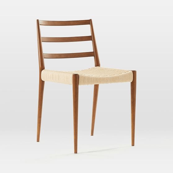 Holland Dining Chair, Acorn, Wood Leg - Image 0