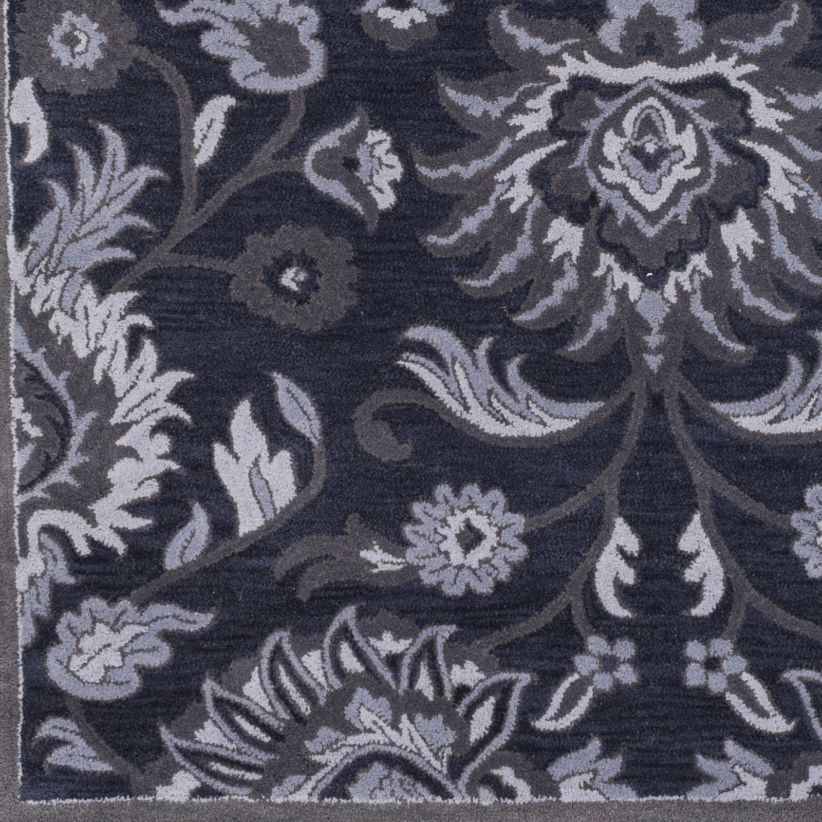 Livabliss Caesar Blue Indoor 8' x 8' Handmade Rug - Image 6