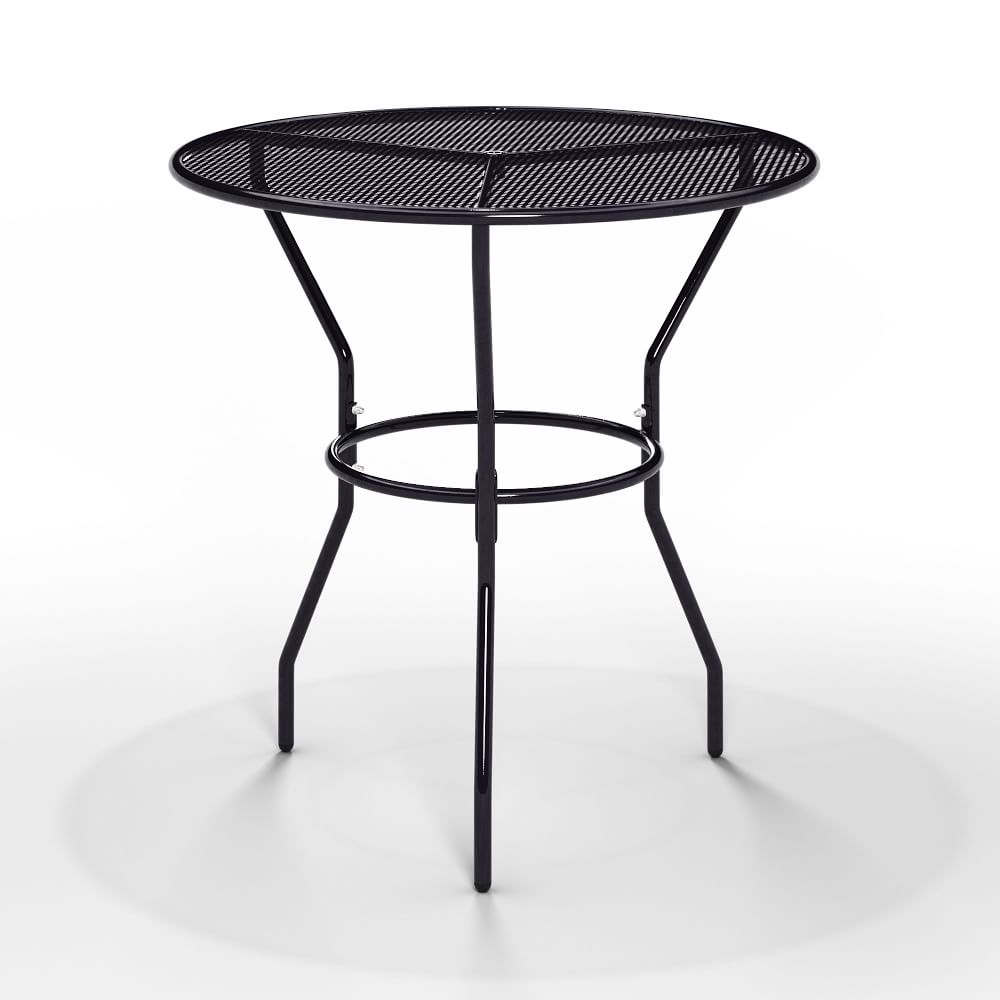 Opla Outdoor Table Round, Ink Black - Image 0