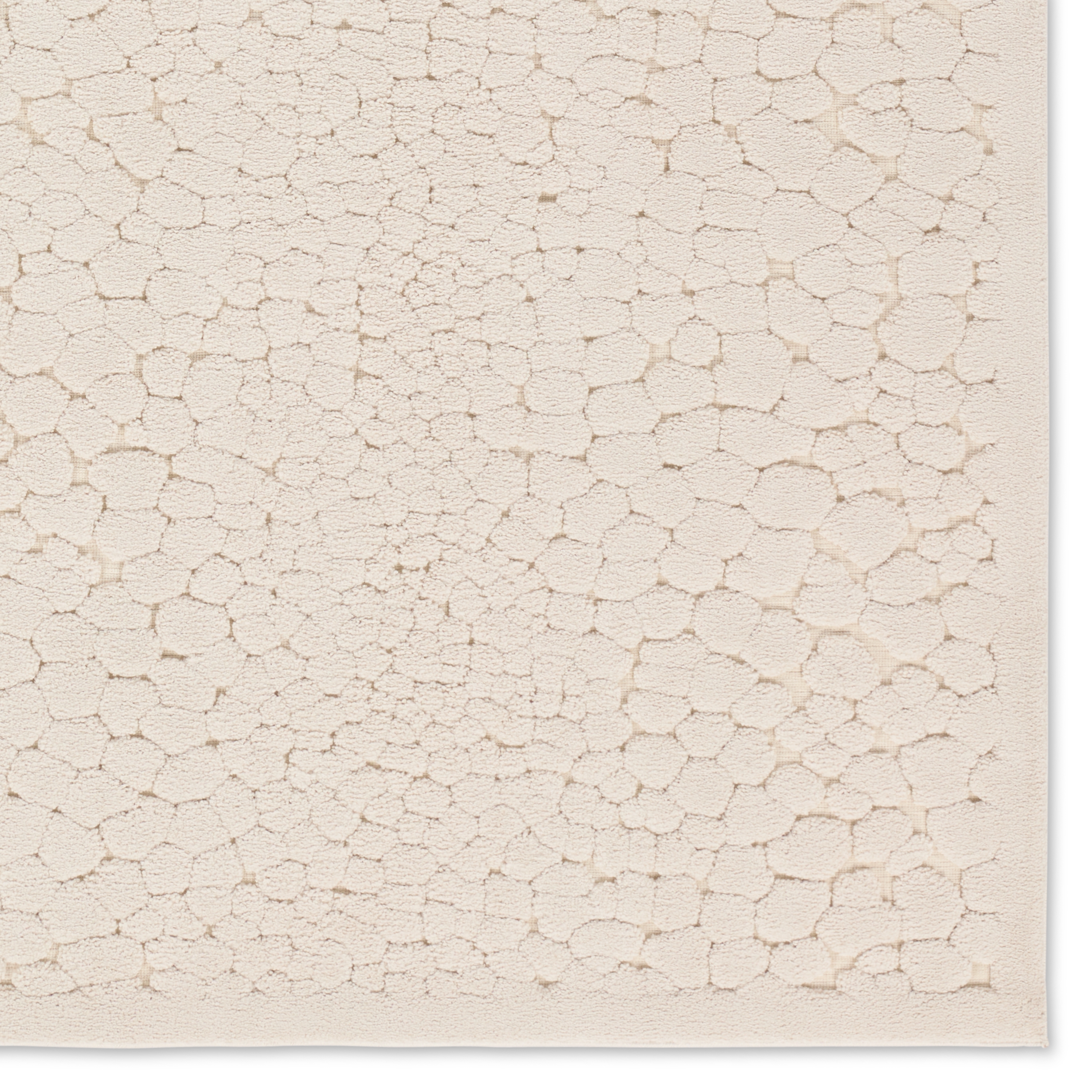 Verin Abstract Cream Area Rug (5'3"X7'6") - Image 3