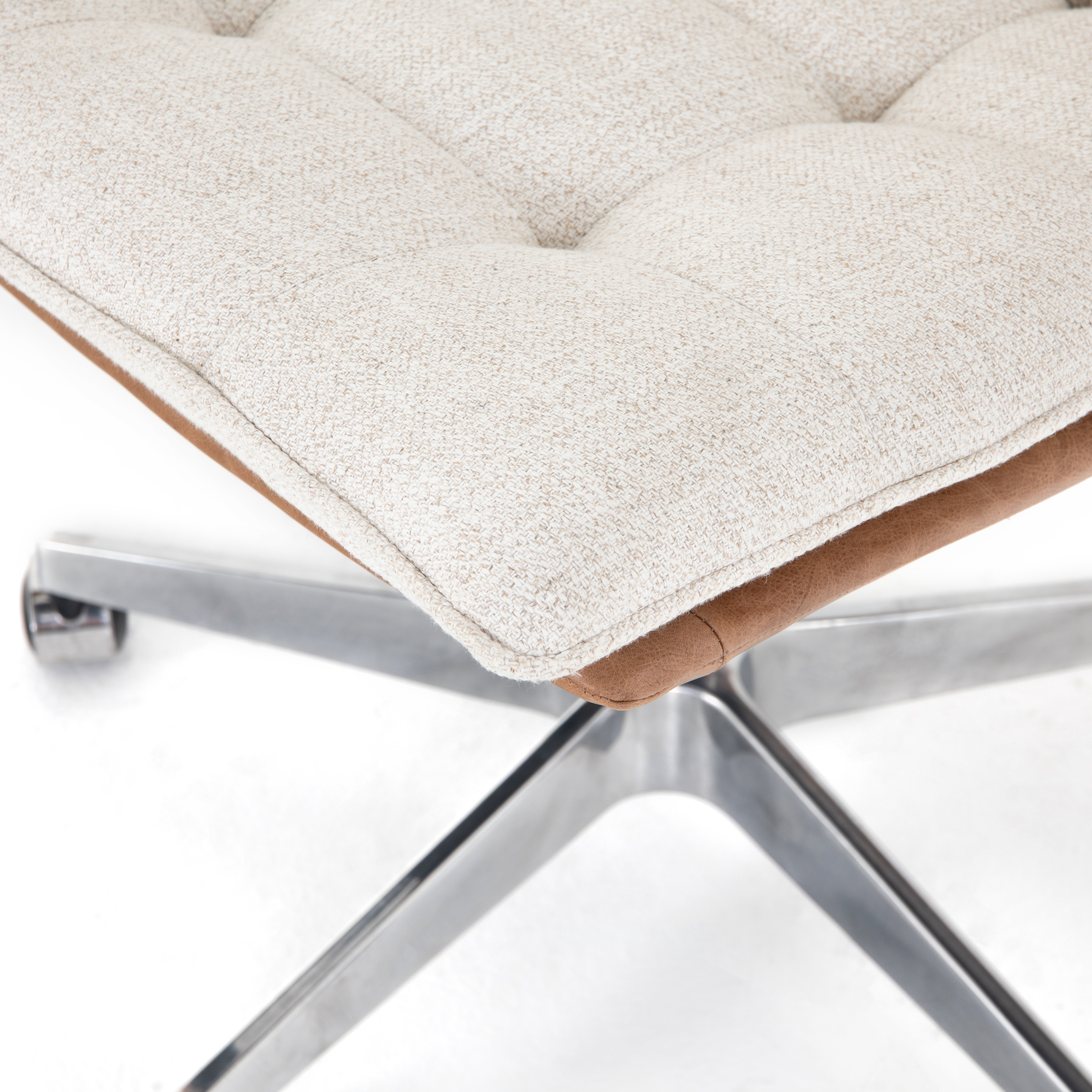 Quinn Desk Chair-Chaps Saddle - Image 2
