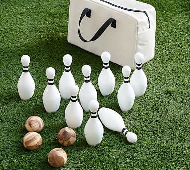 Outdoor Lawn Bowling White/Black - Image 0