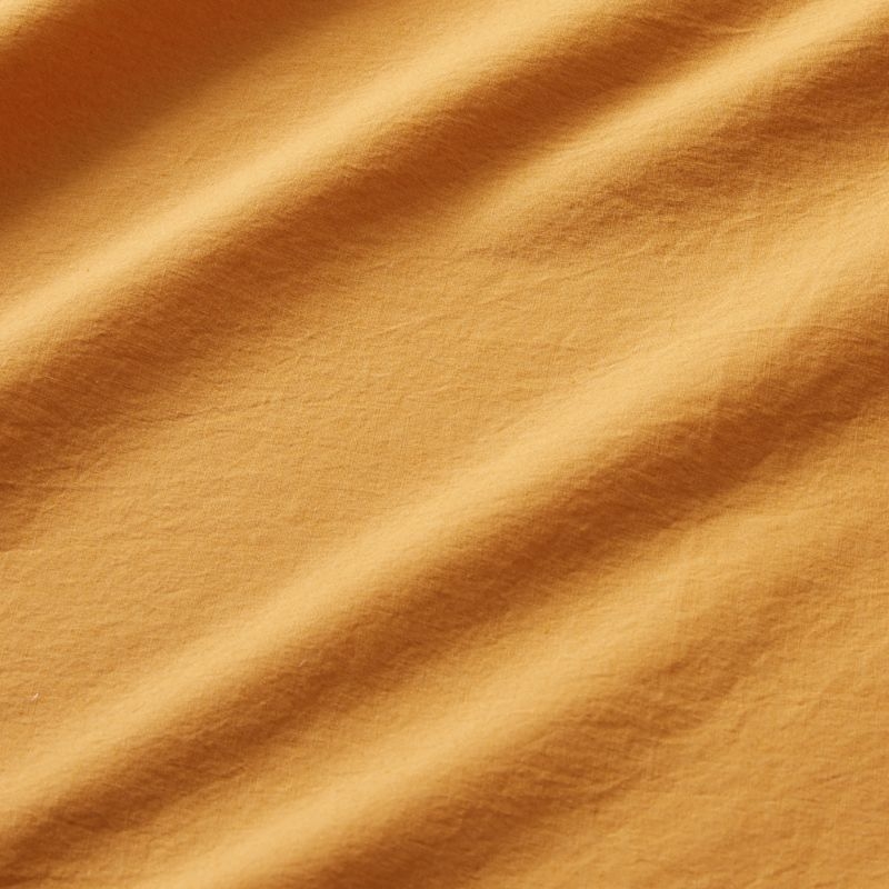 Mellow Amber Organic Cotton King Duvet Cover - Image 4