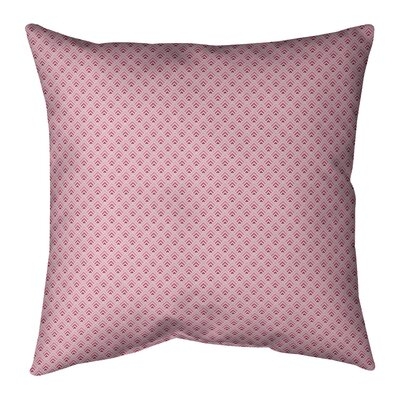 Reverse Ombre Geometric Cotton Throw Pillow - Image 0