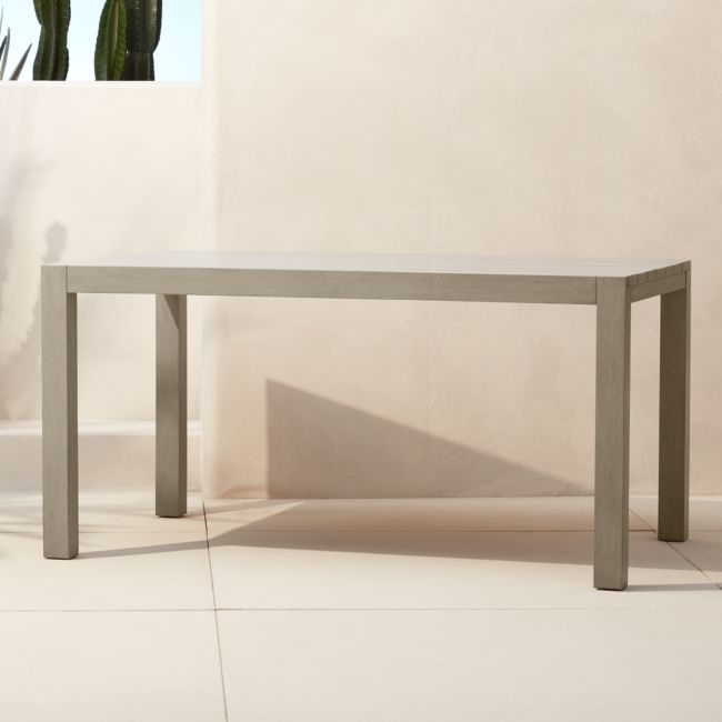 Matera Grey Outdoor Dining Table - Image 0