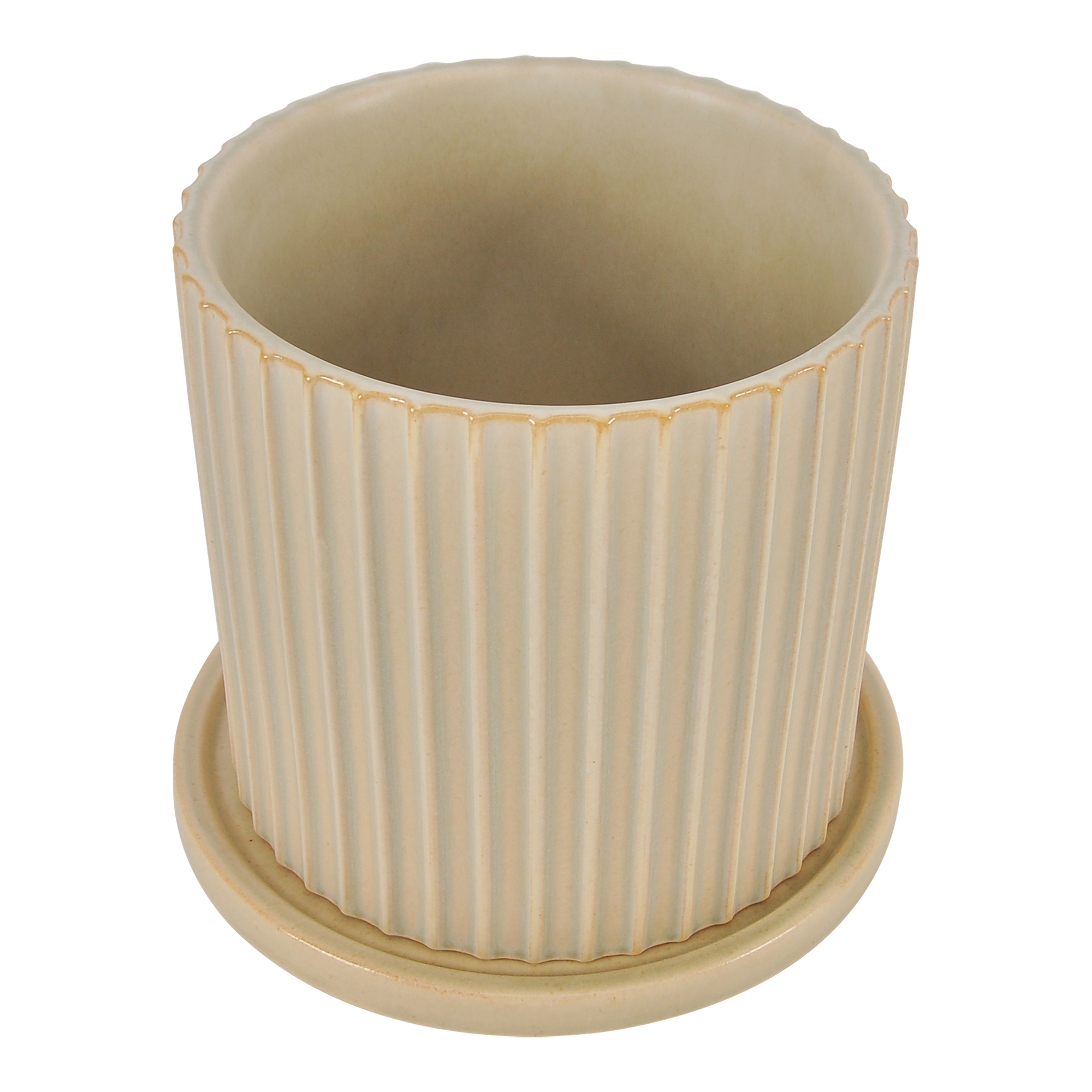 Kuhi Small Planter Beige - Image 1