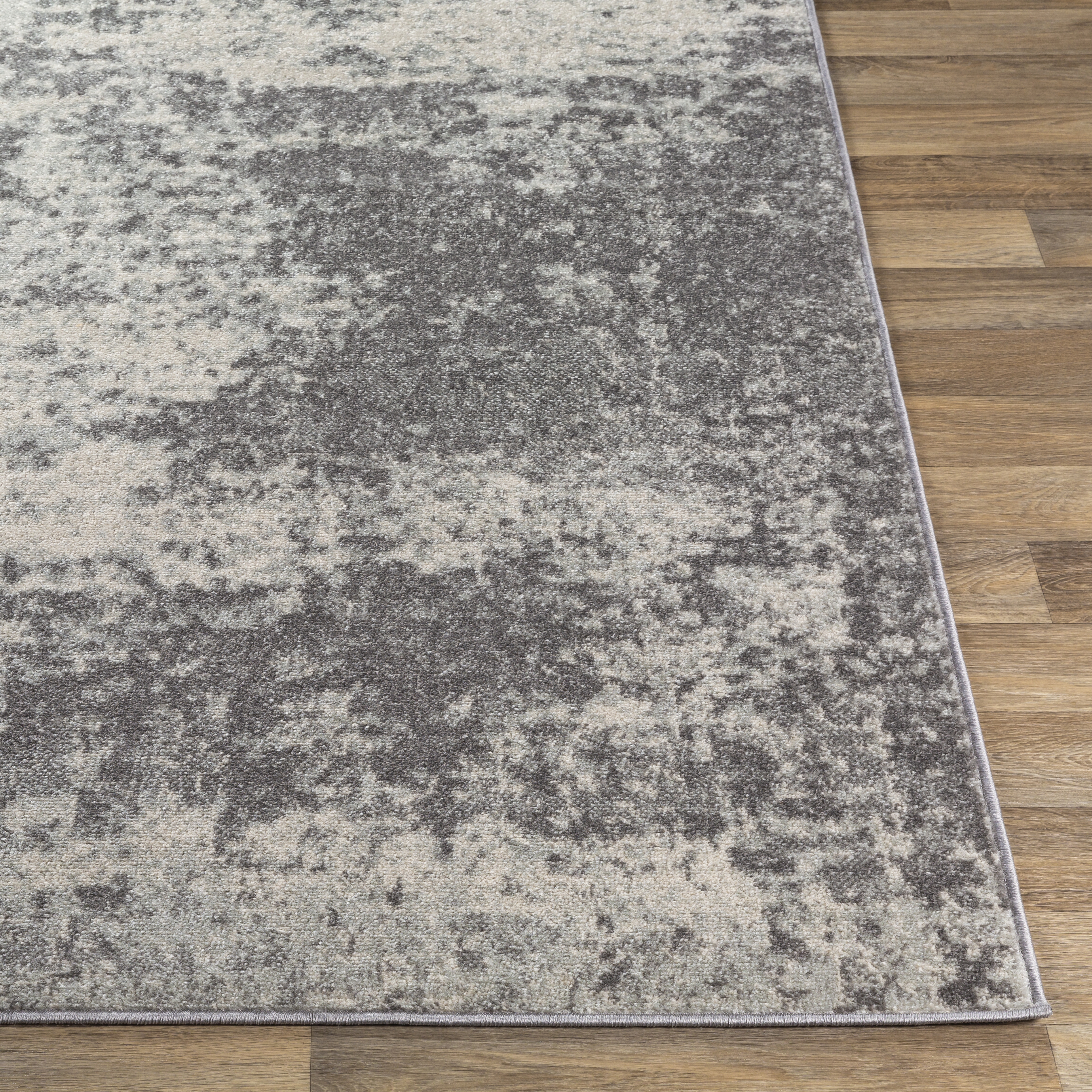 Chester Rug, 6'7" x 9', Gray - Image 4