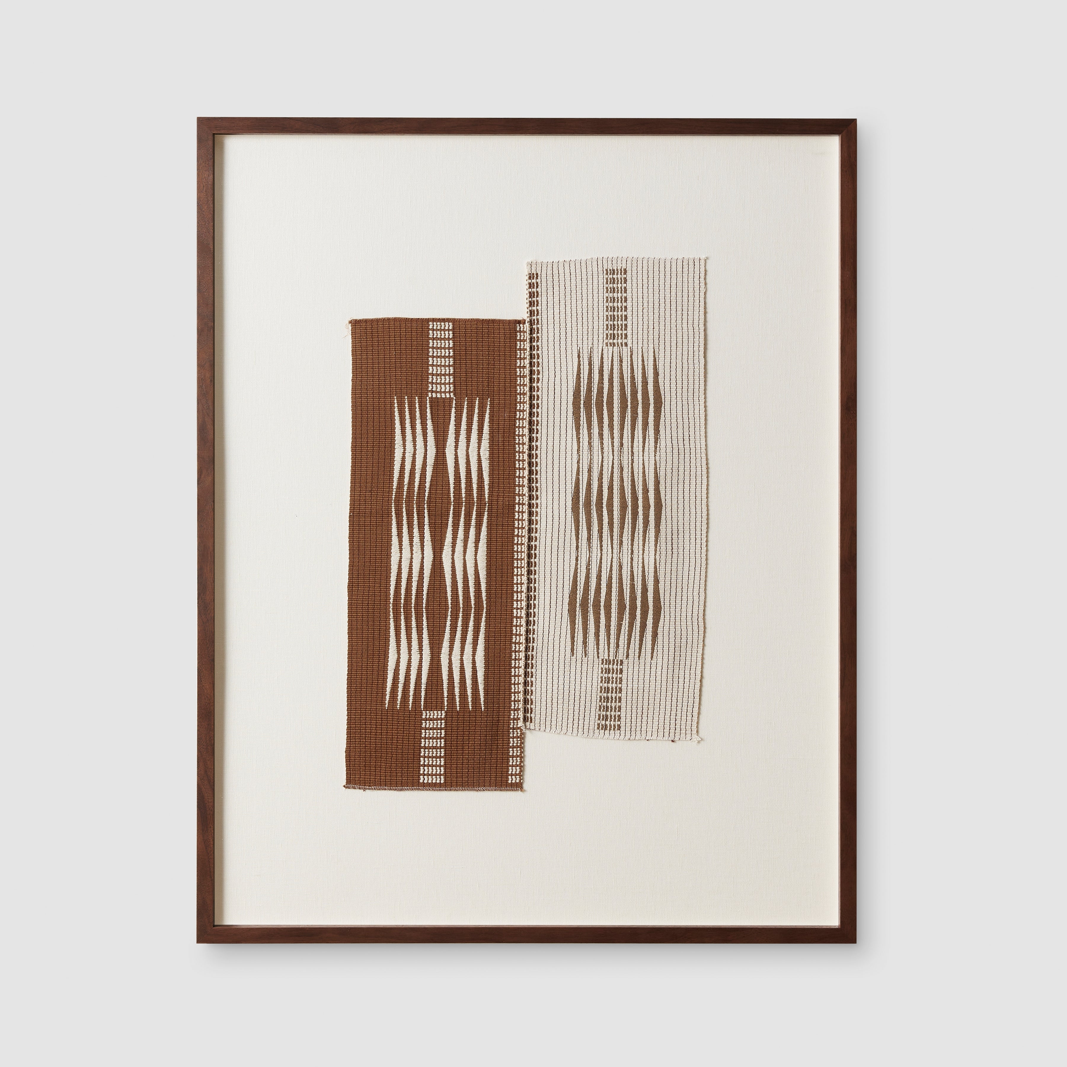 The Citizenry Mihki Wall Hanging Mustard | Dark Wood - Image 0