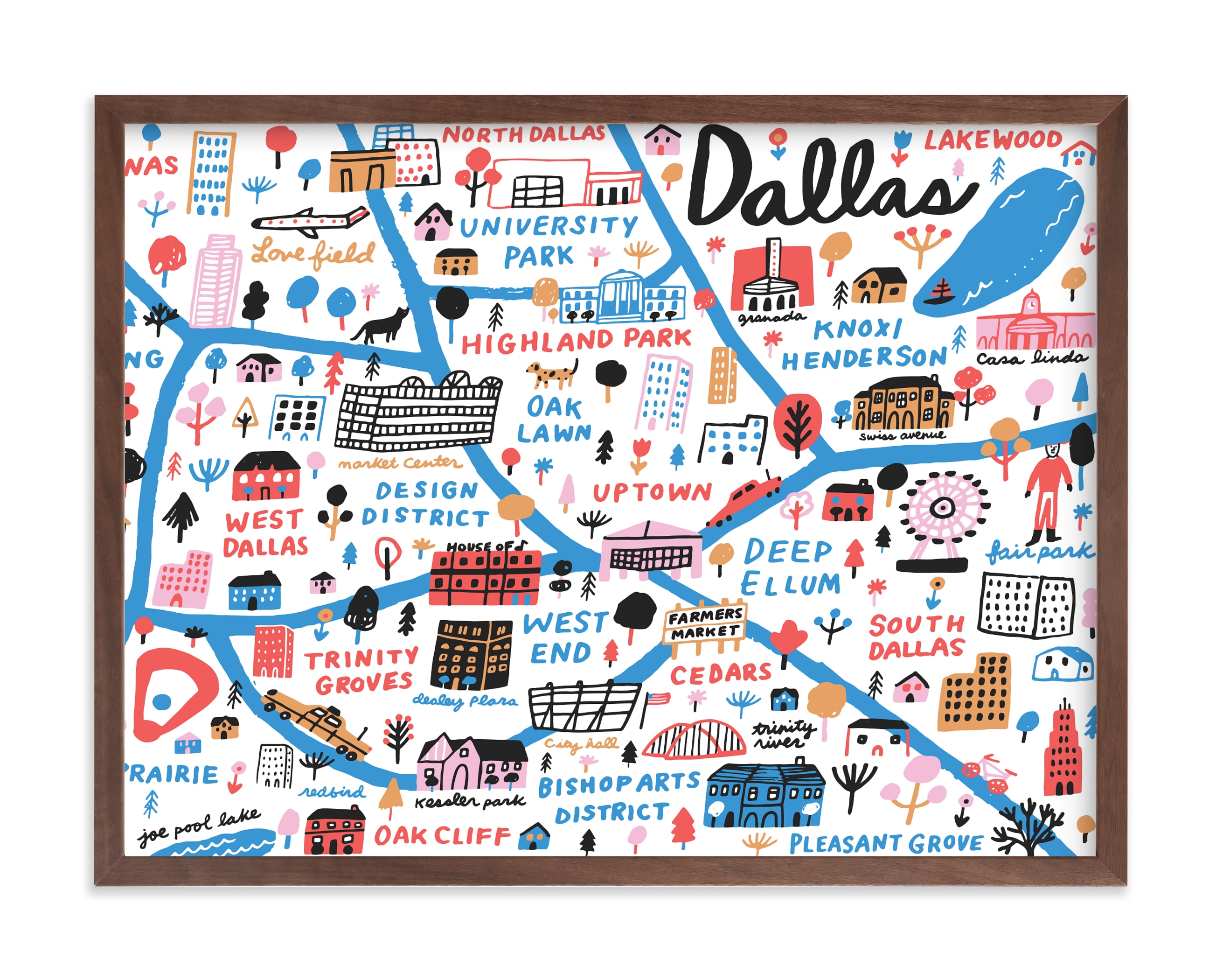 I Love Dallas Limited Edition Fine Art Print 2 - Image 0