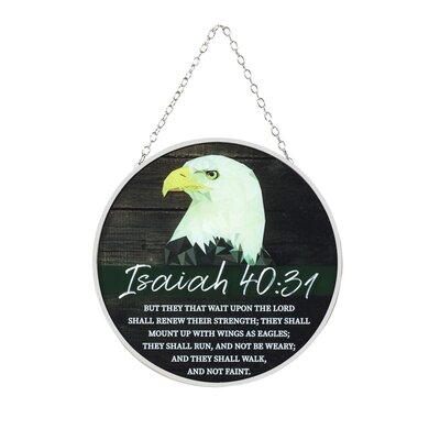 Suncatcher Eagle Isaiah 40:31 - Image 0
