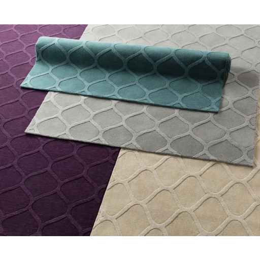 Mystique Gray Indoor 2'6" x 8' Handmade Rug - Image 1