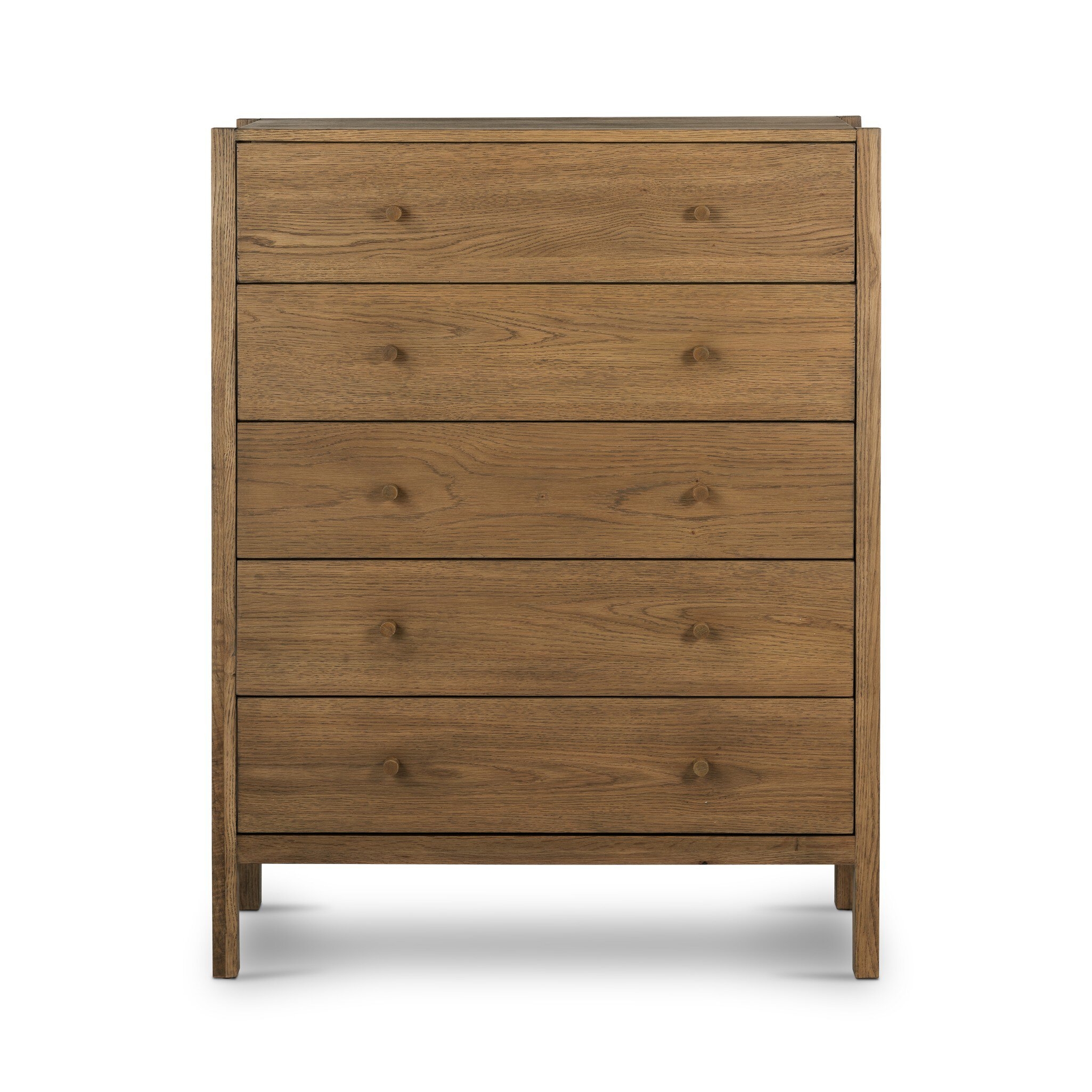 Meadow 5 Drawer Dresser - Tawny Oak - Image 3