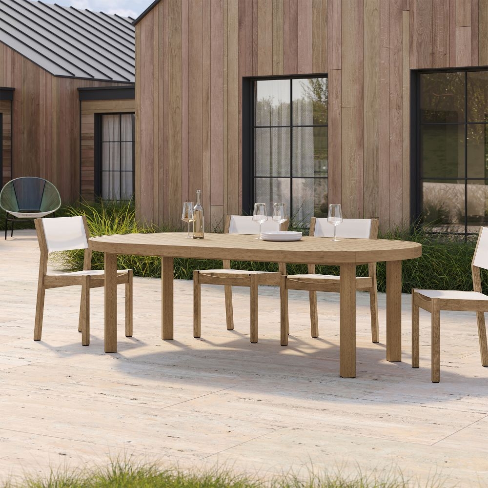 Portside Outdoor 48-98in Dining Table, Reef - Image 3