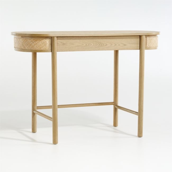 Canyon Natural Wood Kids Desk with Drawer by Leanne Ford - Image 0