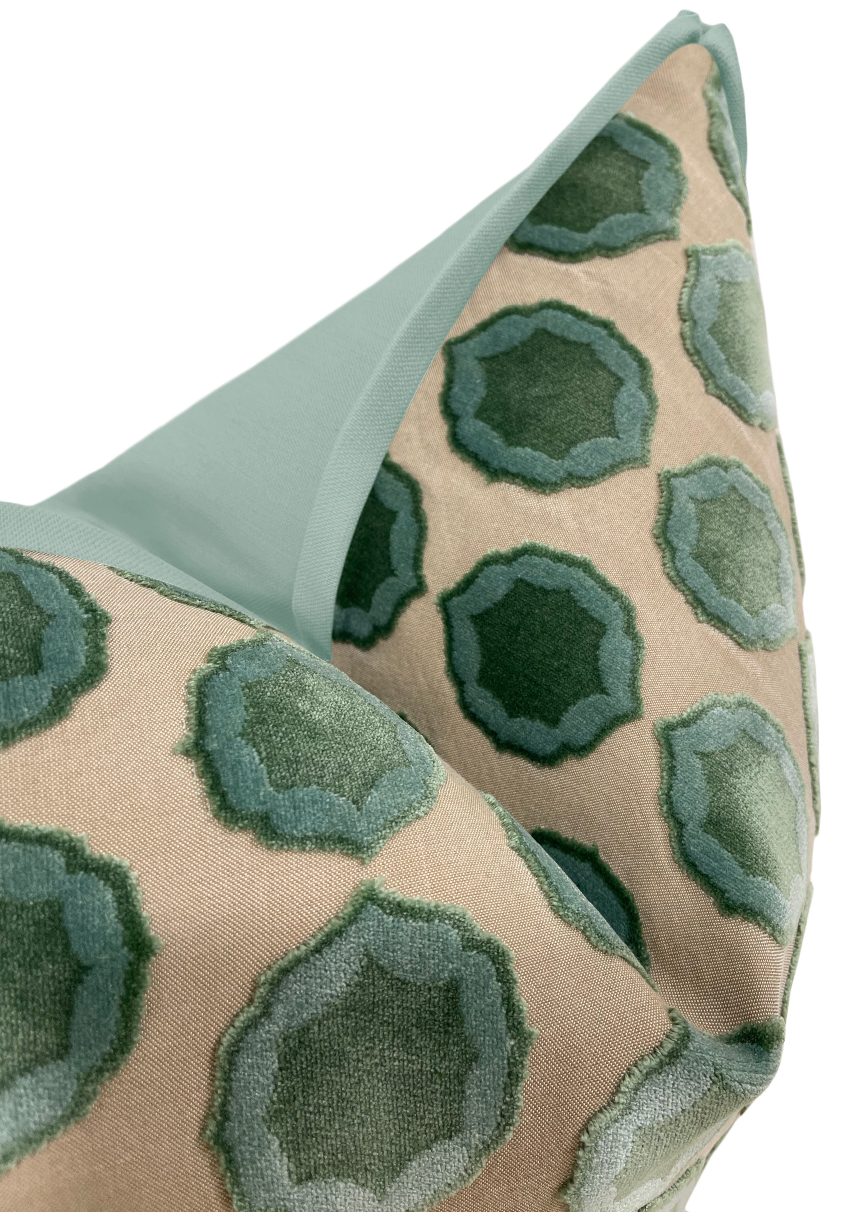 TIANA // TURQUOISE + NATTIER | MANUEL CANOVAS - 14" X 24" / CORDING / Basil - Image 1