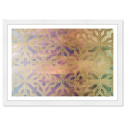 'Abstract Marianna Patterns' - Picture Frame Graphic Art Print on Paper - Image 0