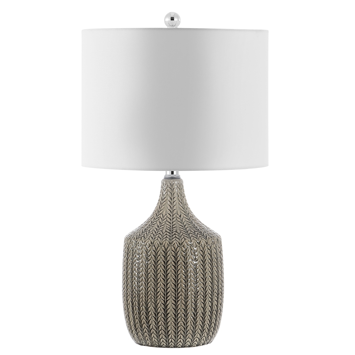 Secia 25" Table Lamp - Grey - Image 2