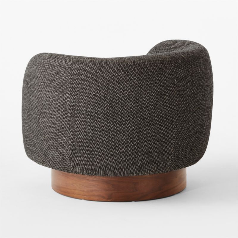 Muir Swivel Chair Kanvas Sand by Lawson-Fenning - Image 4