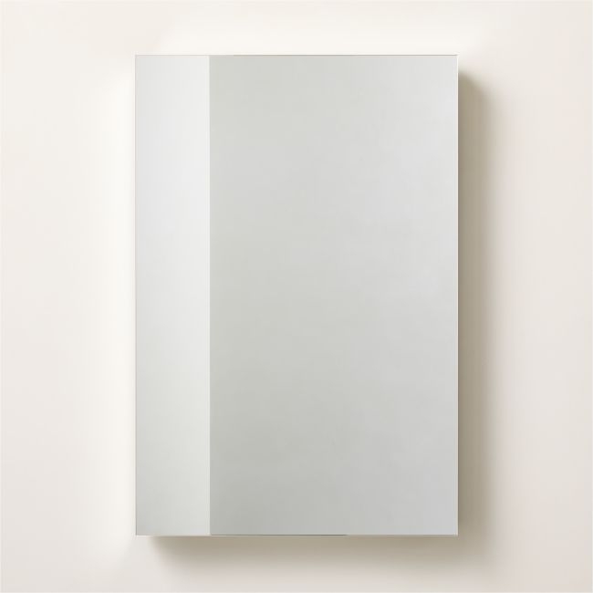 Mie Silver Medicine Cabinet 24"X36" - Image 0