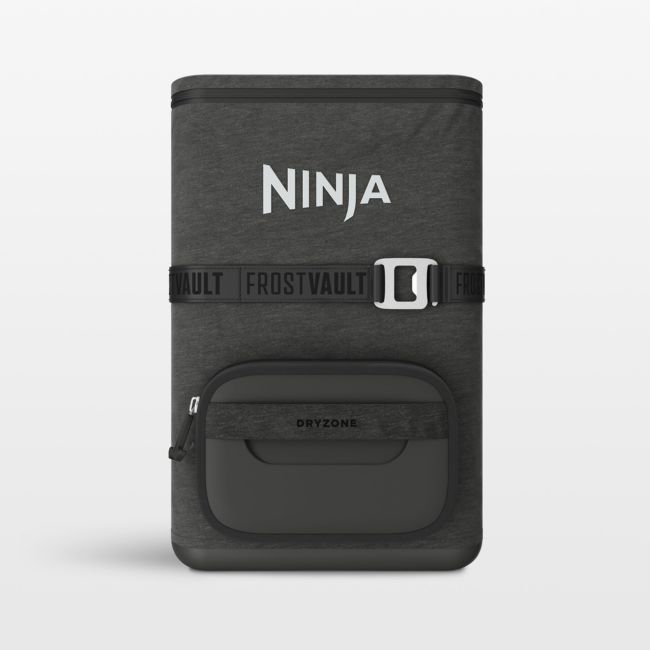 Ninja ® FrostVault™ Go 24-Can Backpack Soft Cooler with Cold Dry Zone in Charcoal Grey - Image 0