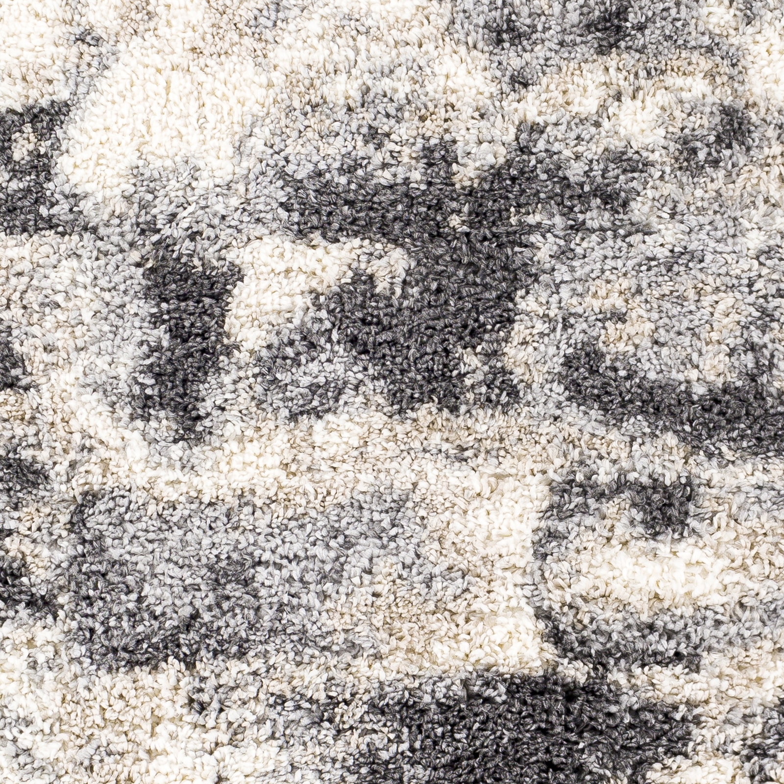 Eskimo Shag Beige Indoor 7'10" x 10' Machine Woven Rug - Image 3